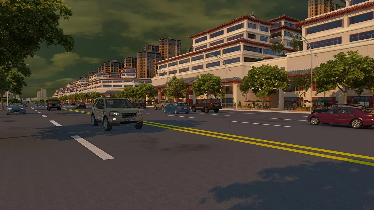 Urban architecture 3D Model .c4d .max .obj .3ds .fbx .stl .blend 