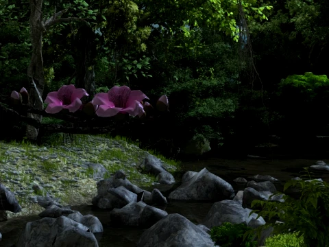 Woods 3D Model