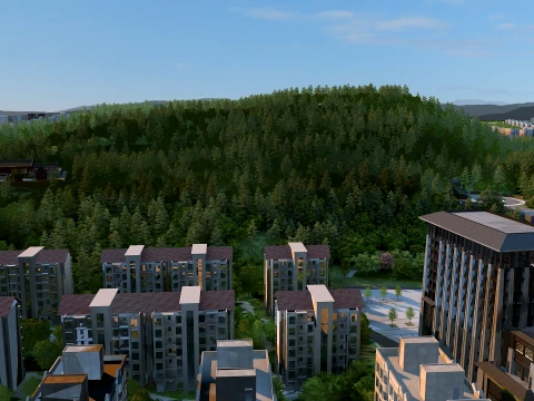 Urban architecture 3D Model