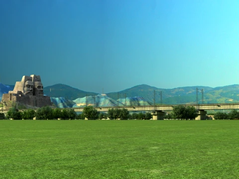 Train 3D Model
