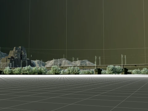 Train 3D Model