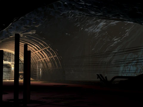 Tunnel 3D Model