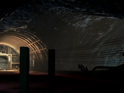 Tunnel 3D Model