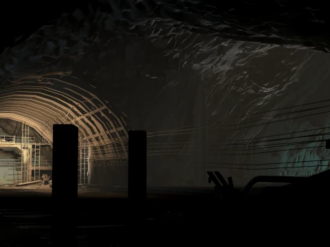 Tunnel 3D Model