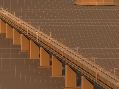 Train 3D Model