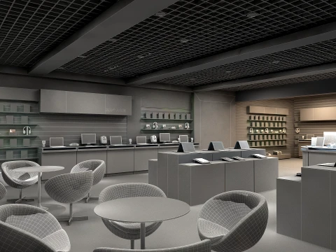 Mall 3D Model