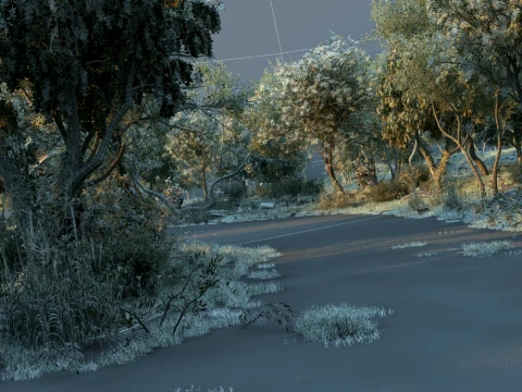 Wetland 3D Model