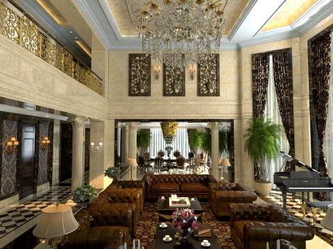 Living room 3D Model