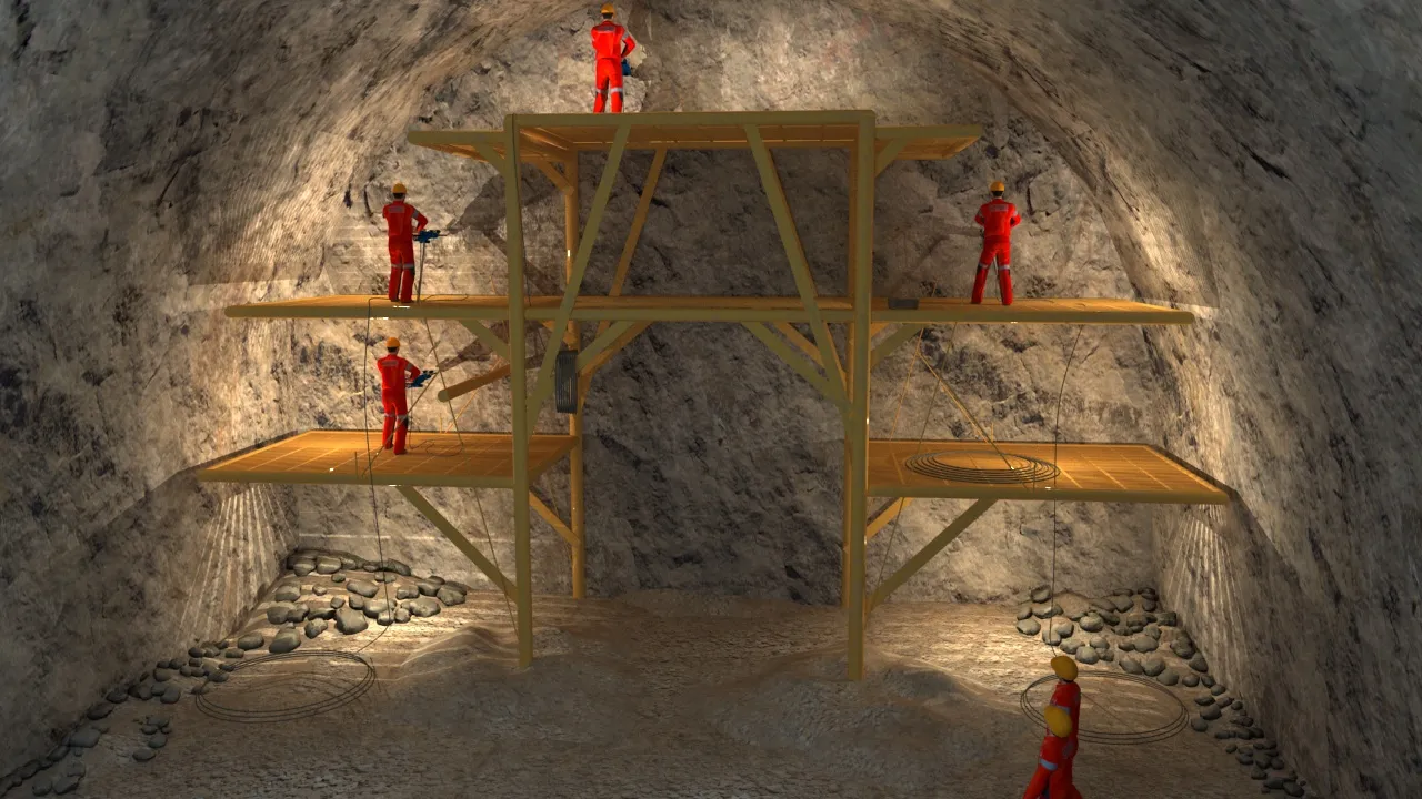 Tunnel 3D Model .c4d .max .obj .3ds .fbx .stl .blend 