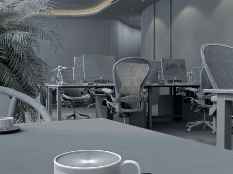 Office building 3D Model