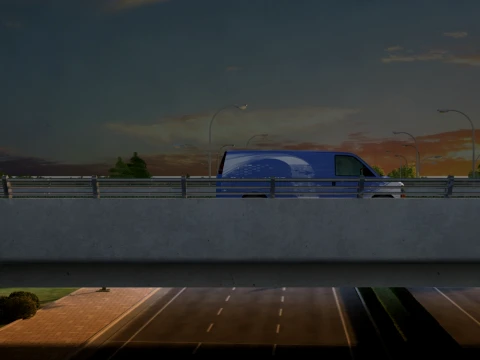 Highway 3D Model