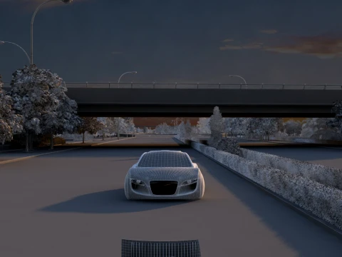 Highway 3D Model
