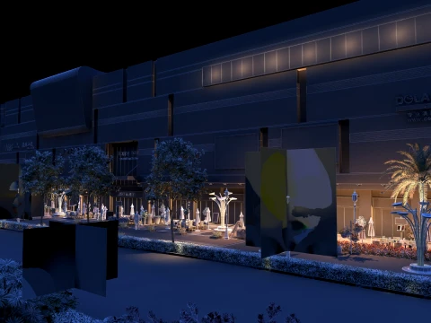 City night 3D Model