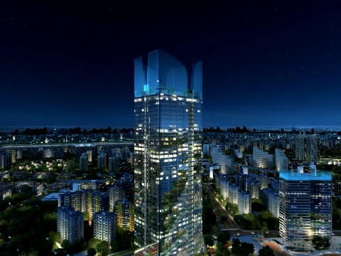 City night 3D Model
