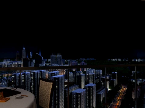 City night 3D Model