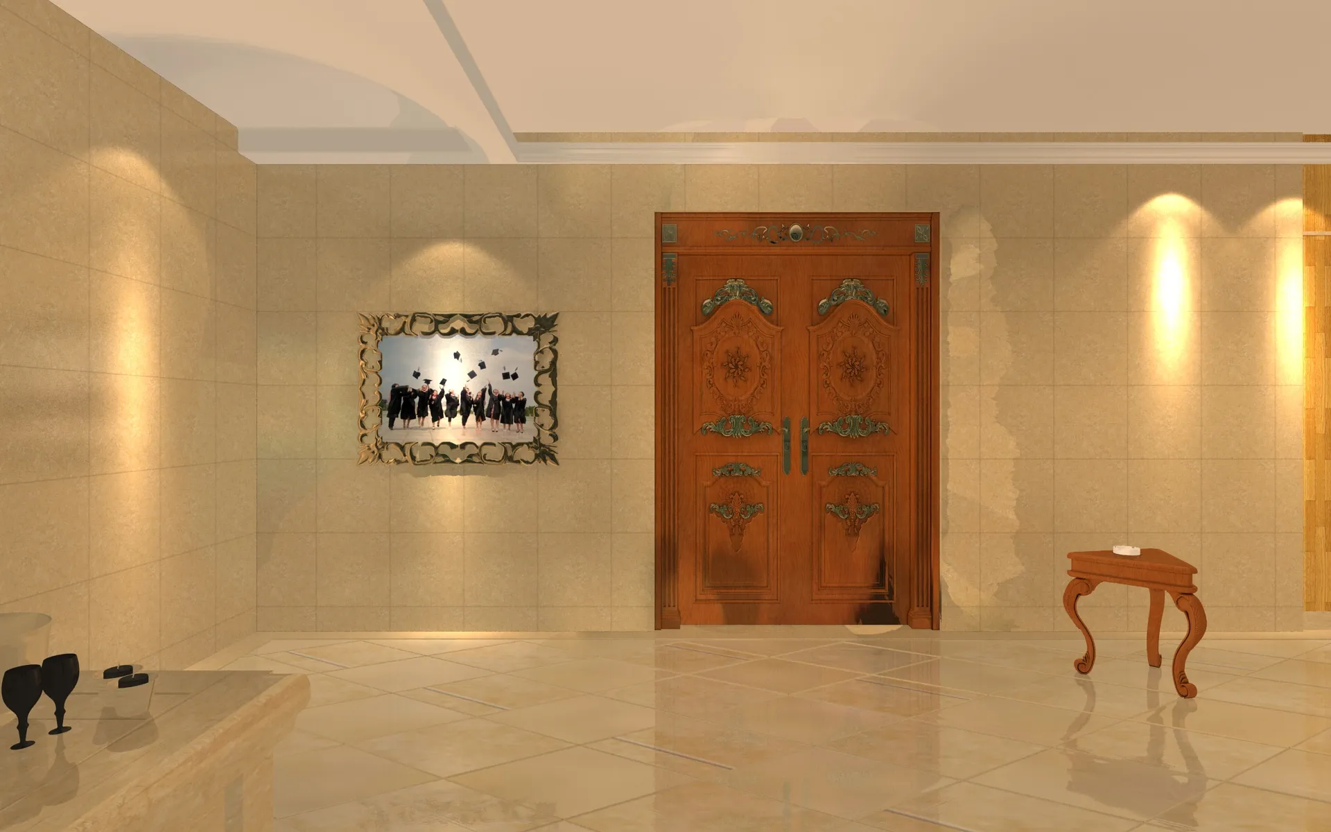 Bathroom 3D Model .c4d .max .obj .3ds .fbx .stl .blend 