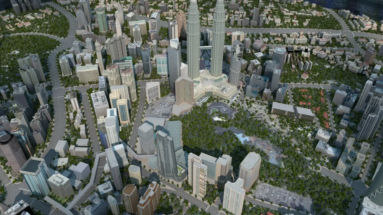 Urban architecture 3D Model .c4d .max .obj .3ds .fbx .stl .blend