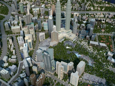 Urban architecture 3D Model