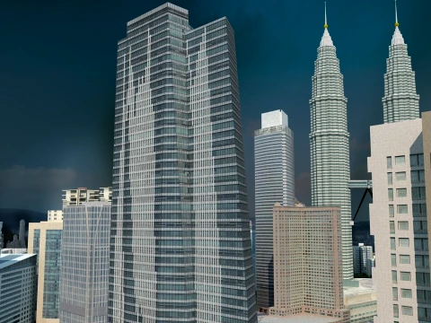Urban architecture 3D Model
