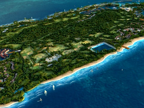 Island 3D Model