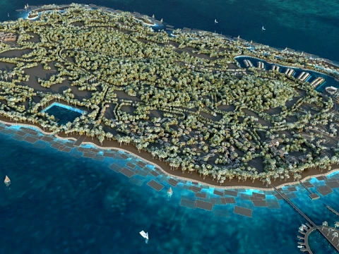 Island 3D Model