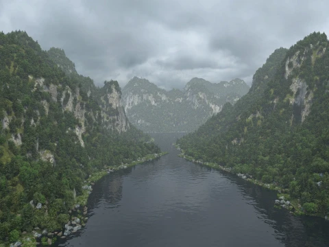 Mountain 3D Model