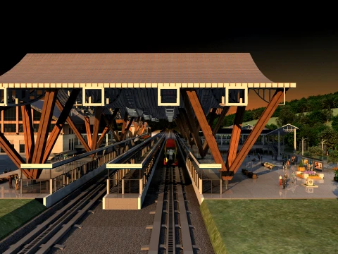 Station 3D Model