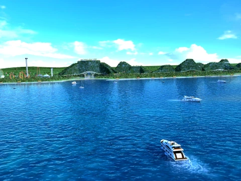 Island 3D Model