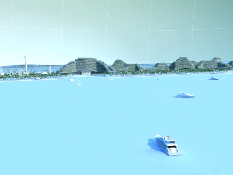 Island 3D Model