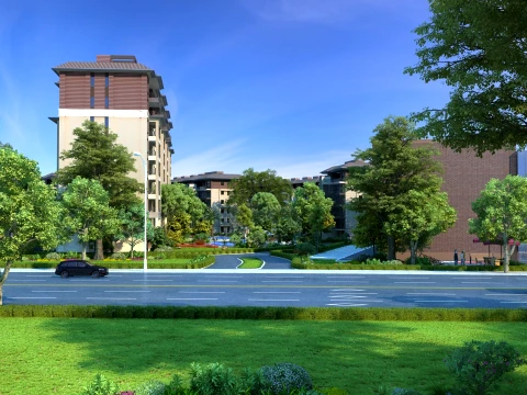 Urban architecture 3D Model