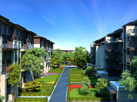 Urban architecture 3D Model