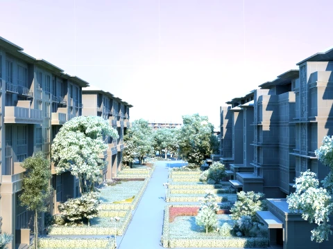 Urban architecture 3D Model