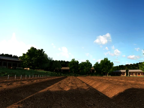 Farmland 3D Model