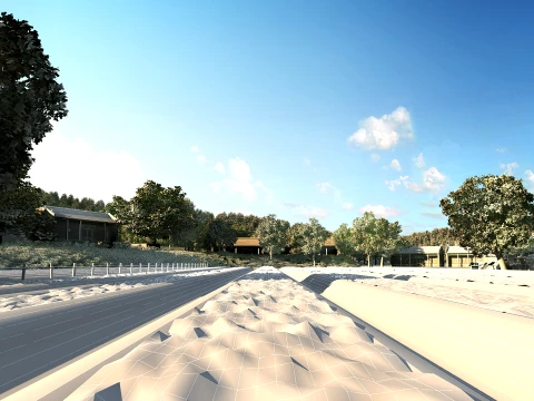 Farmland 3D Model