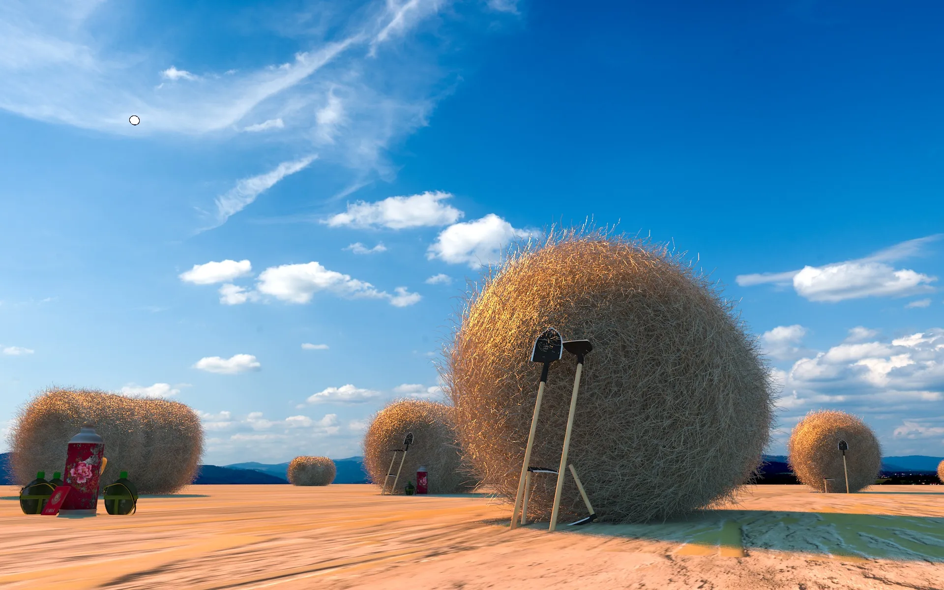 Desert 3D Model .c4d .max .obj .3ds .fbx .stl .blend