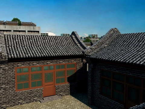 Urban architecture 3D Model