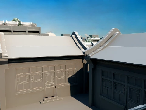 Urban architecture 3D Model