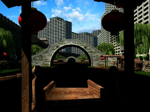 Urban architecture 3D Model
