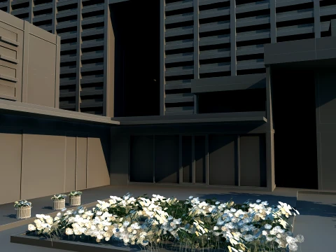 Urban architecture 3D Model