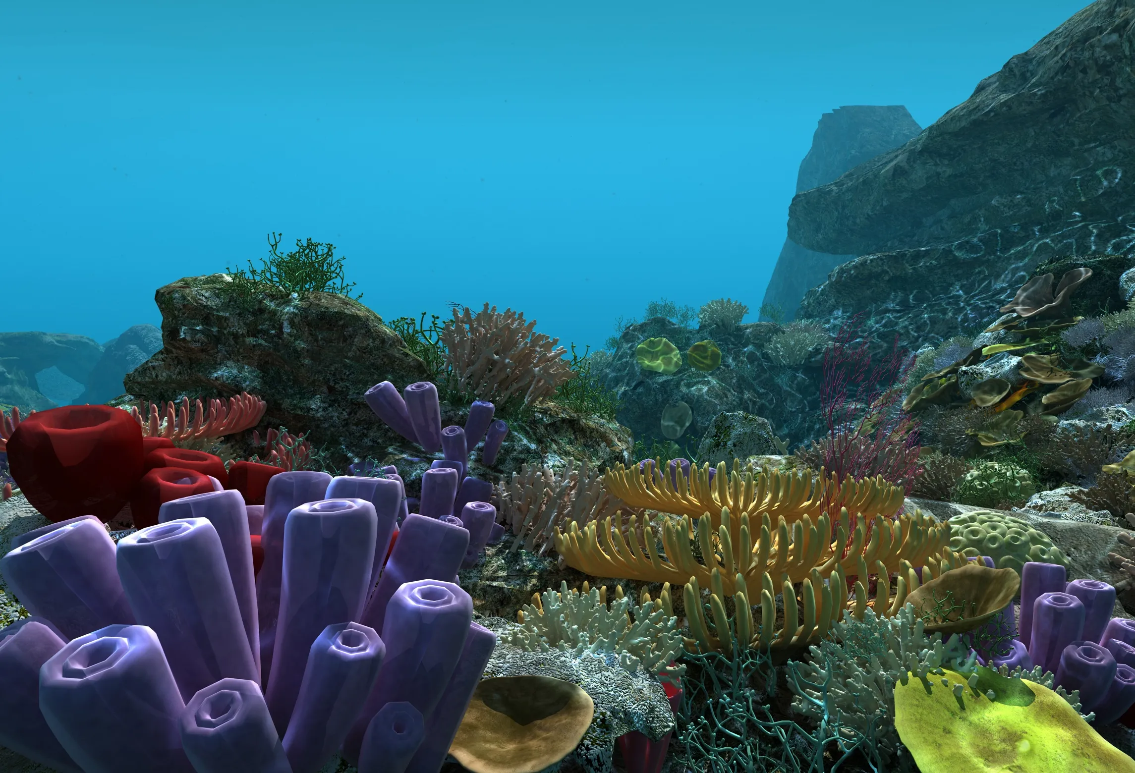 Undersea 3D Model .c4d .max .obj .3ds .fbx .stl .blend 
