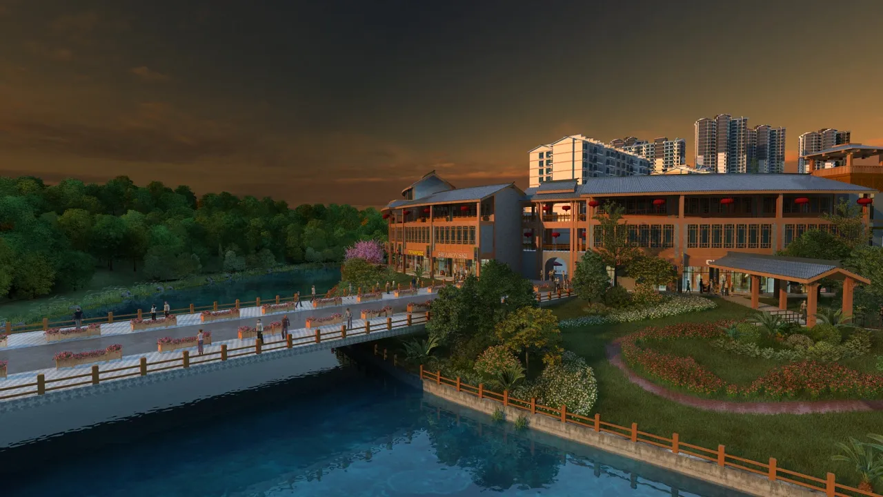 Urban architecture 3D Model .c4d .max .obj .3ds .fbx .stl .blend 