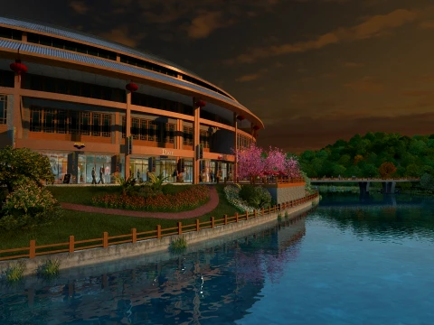 Urban architecture 3D Model