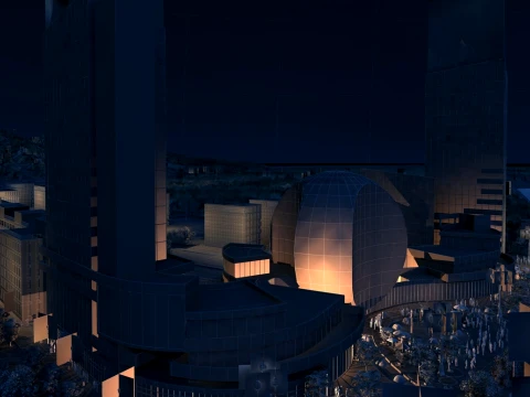 Urban architecture 3D Model