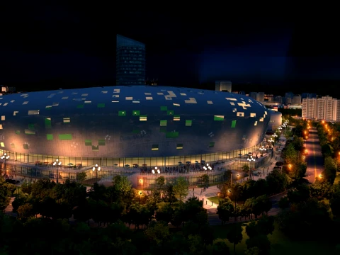 Urban architecture 3D Model