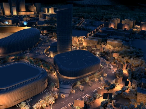 Urban architecture 3D Model