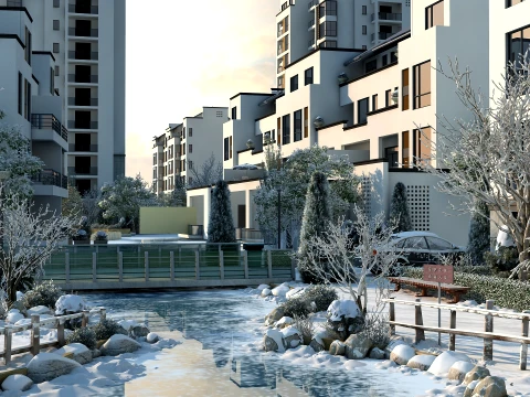 Urban architecture 3D Model