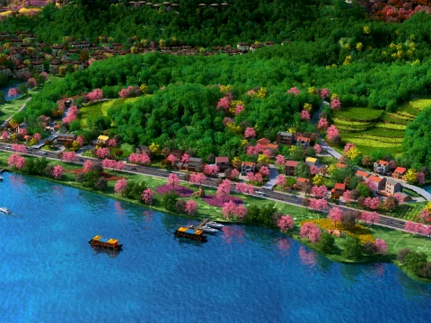 Resort 3D Model