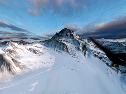 Glacier 3D Model