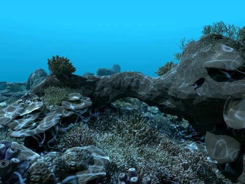 Trench 3D Model