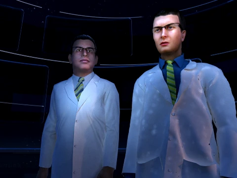 Scientific and technical personnel 3D Model